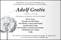 eine Anzeige