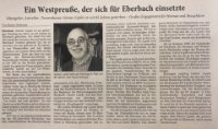 eine Anzeige