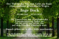 eine Anzeige